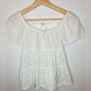 Pretty white peasant too by Old Navy.  Size XS.